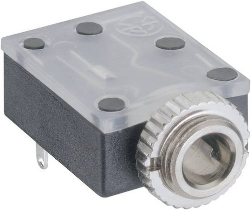 Lumberg 1503 17 Klinken-Steckverbinder 3.5mm Buchse, Einbau horizontal Polzahl: 3 Stereo Schwarz