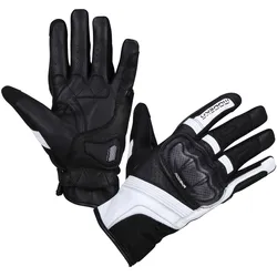 Modeka Miako Air sportliche Motorradhandschuhe - schwarz-weiß - 9