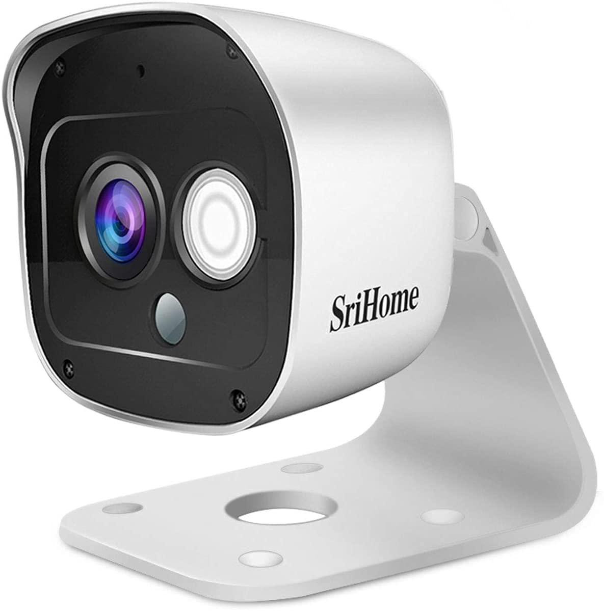 SRIHOME SH029 WiFi Beveiligingscamera, 1296P, Draadloos, Binnen en Buiten