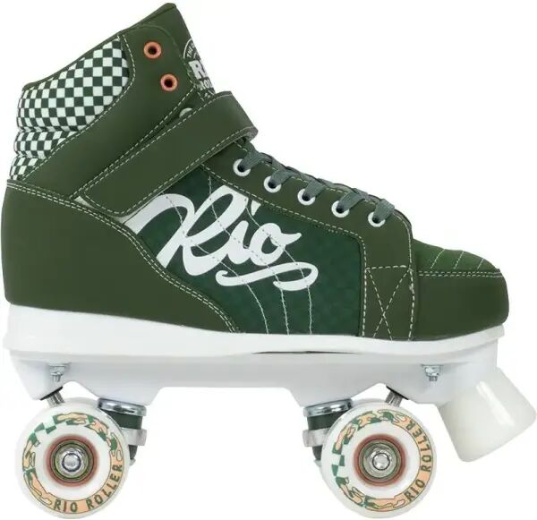 Roller Skates Rio Roller Mayhem II Quad (Green - 4)  - Green - Size: 4 UK