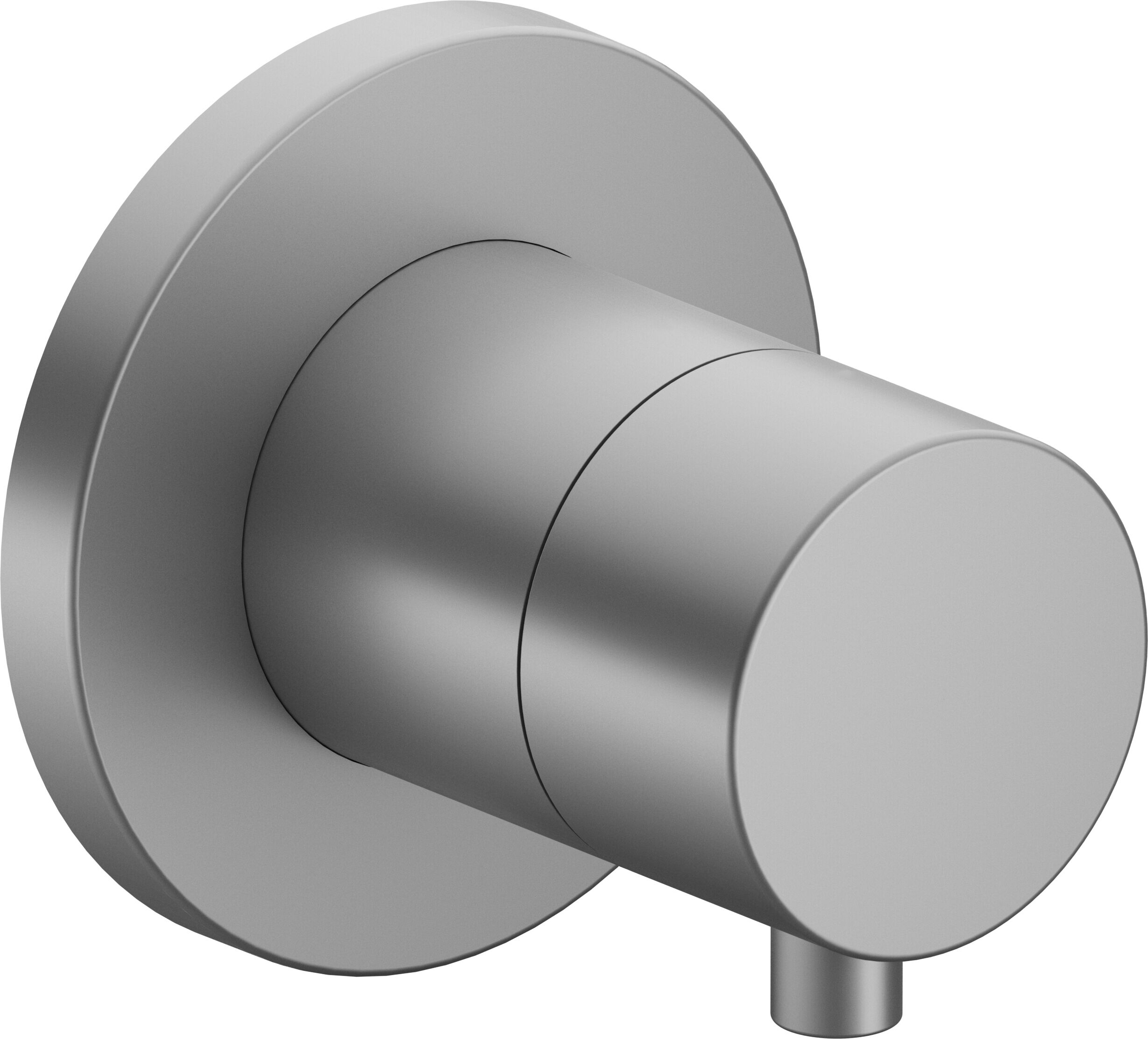 Keuco set de finition 59541171001 finition aluminium, Comfort Select , poignée match0, ronde