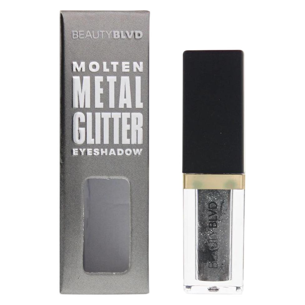 Huda Beauty Beauty Blvd, Molten Metal Melisant, Liquid Eyeshadow, Melisant, 4.5 ml For Women (Melisant) (56584223)