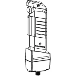ABB JSHD4-1-AC 3-Stellungs-Zustimmgerät ohne LEDs, Zusatztaster und Handerkennung 2TLA019995R0100 JSHD41AC
