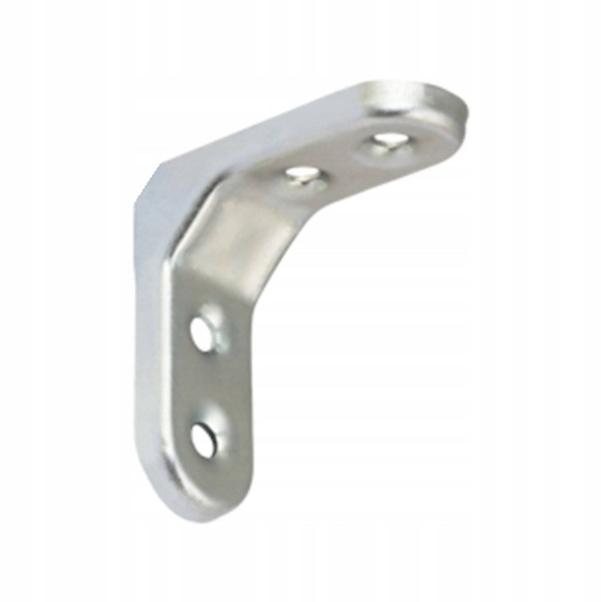 Verstevigde Hoeksteun 50x50 mm Staal Zilver - Plankdrager