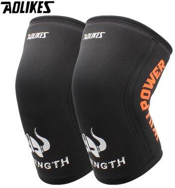 Inspire Essentials AOLIKES Knee Sleeves For Weightlifting Powerlifting And Squats 9 l
