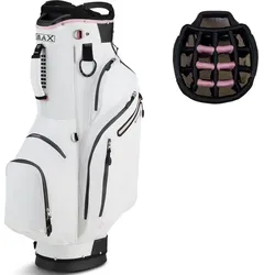 Big Max Dri Lite Style 360 Cartbag weiss/pink