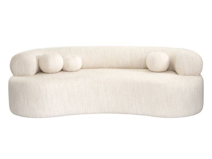 Rolls 3-Sitzer Sofa Naturleinen