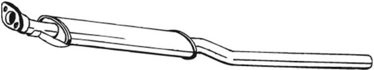 Bosal Silenziatore centrale 228-625