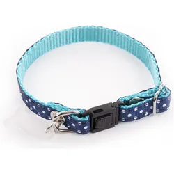 Martin Sellier Halsband für Katze mit Punkten (27, Katze, Allgemein), Halsband + Leine