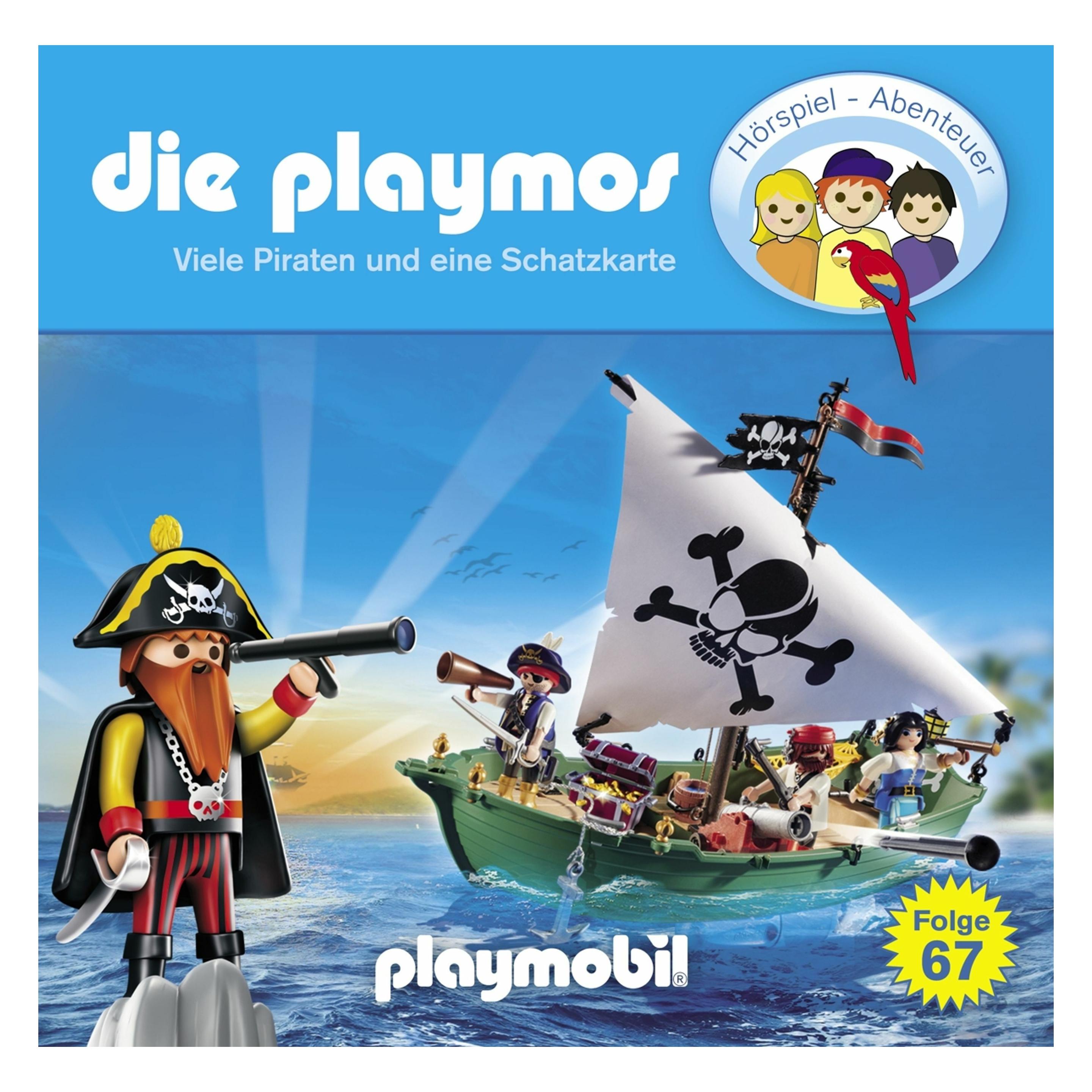 Edel:Kids Die Playmos F67 - Viele Piraten und eine Schatzkarte (Die Playmos, Deutsch) (1066260FFI)