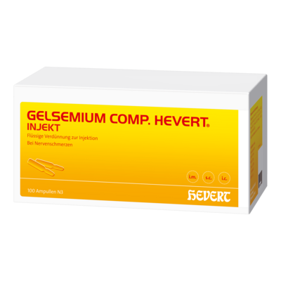 Hevert-Arzneimittel GmbH & Co. KG GELSEMIUM COMP.Hevert injekt Ampullen 100X2 ml 14179296
