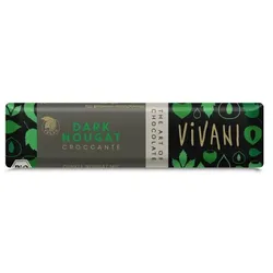 Vivani Dark Nougat Croccante Riegel bio