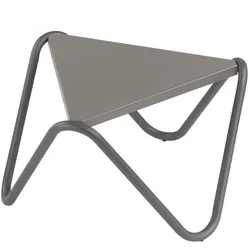 Outdoor Beistelltisch Vogue grau (titan)