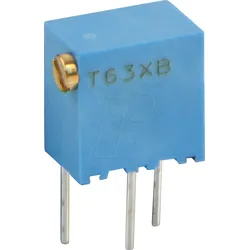 T63XB104KT20 - Cermet-Spindeltrimmer, 15 Gänge, 100 kOhm, linear