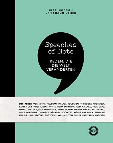 Shaun Usher - Speeches of Note: Reden, die die Welt veränderten - Preis vom 11.10.2026 15:43:13 h