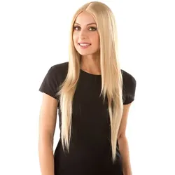 Langhaarperücke "Simple", blond, hitzebeständig