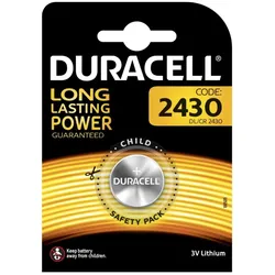 Duracell Pile plate compatible (CR2430) 3V Lithium (10 Stk., CR2430), Batterien + Akkus