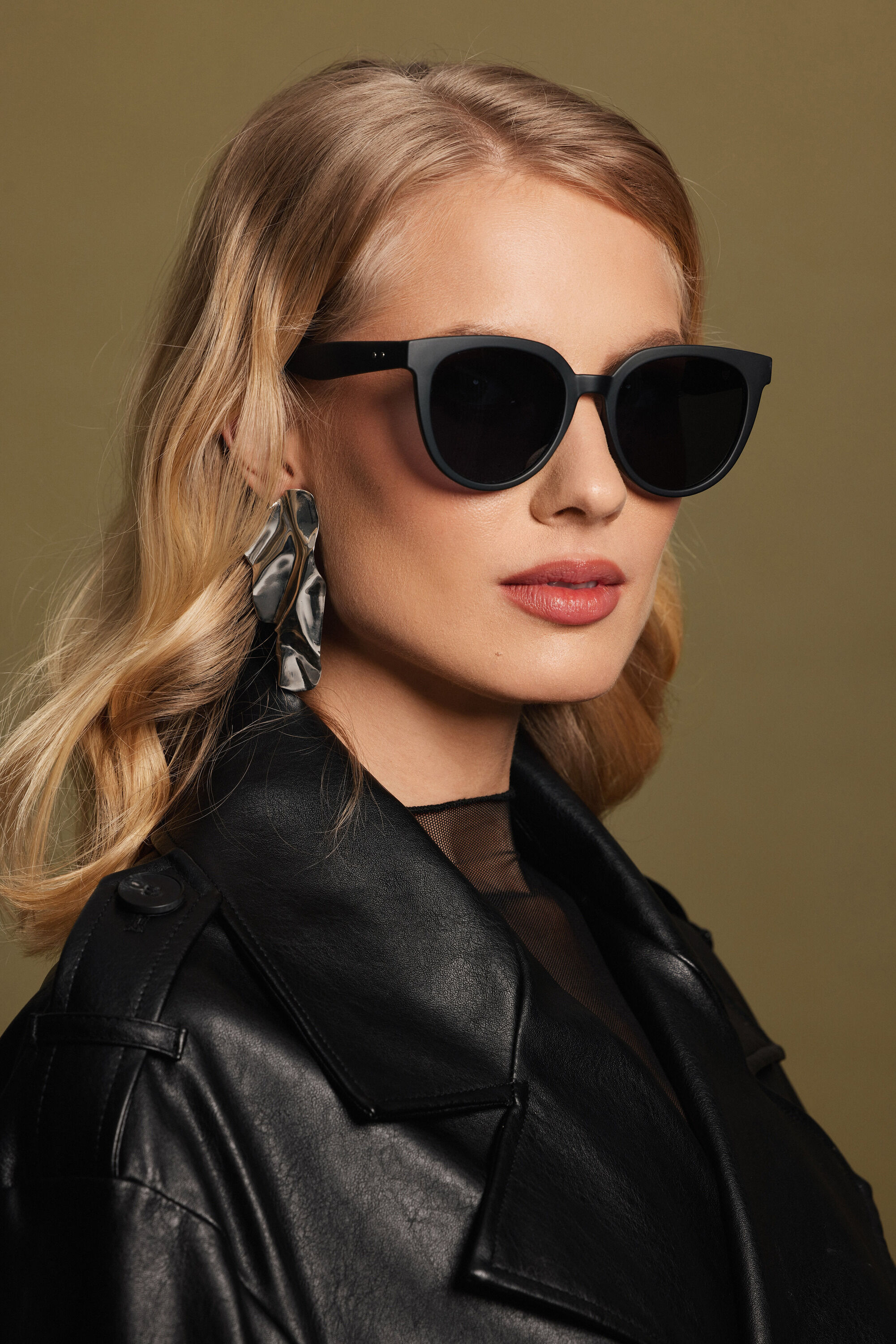 Sonnenbrille MARC LAUDER "MA01-01", Herren, schwarz, Sonnenbrillen Sonnenbrille, 3: dunkles Glas, starke Sonneneinstrahlung