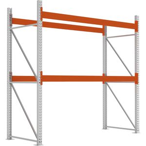 META Palettenregal 200178894 Multipal, für 9 Paletten, 3 Ebenen, 2970kg Fachlast, 2,7 x 2,7m