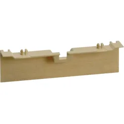 Hager SL20080AD3 Geräteträgerschürze für Geräteträger zu SL 20x80mm Dekor Ahorn