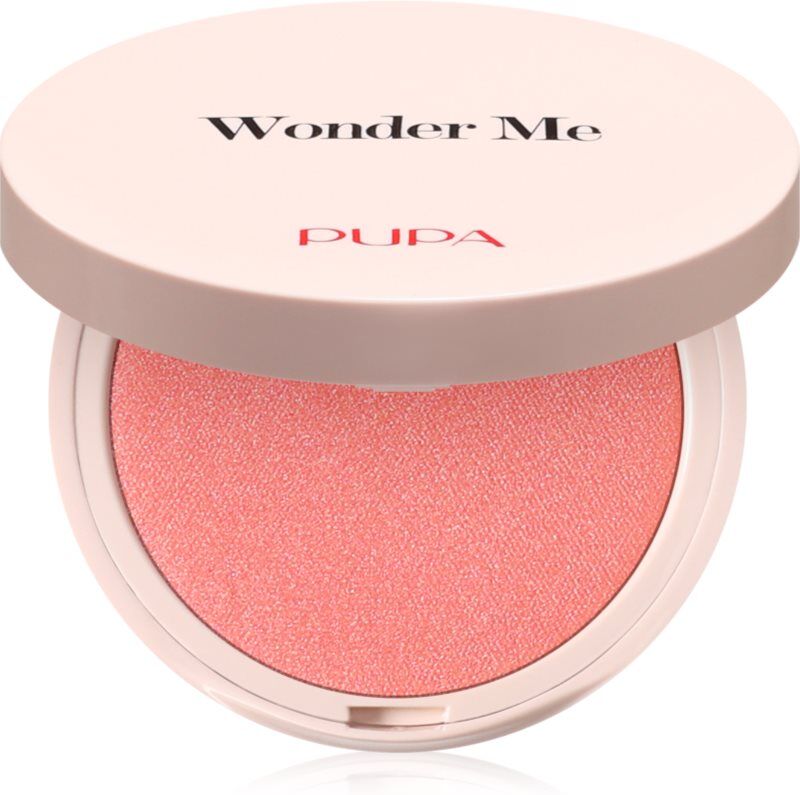 PUPA Milano Wonder Me Natural Effect Blush compact blush for a natural look shade 009 Last Crush - Radiant 4 g