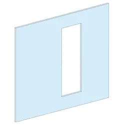 Schneider Electric LVS03661 PrismaSeT-P, Frontplatte, für manuelle Netzumschaltung,TransferPacT FXM320-630,horizontal,Breite=650mm,Höhe=10Module