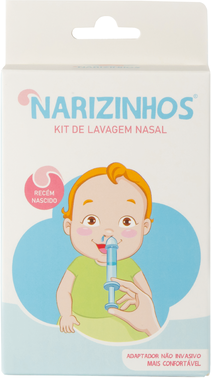 Narizinhos Kit Lavagem Nasal para Recém Nascido 0-6m 1 un