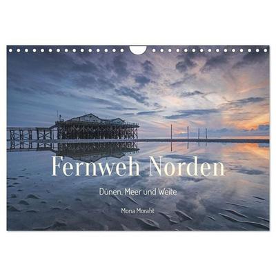 Fernweh Norden - Dünen, Meer und Weite (Wandkalender 2027 DIN A4 quer), CALVENDO Monatskalender
