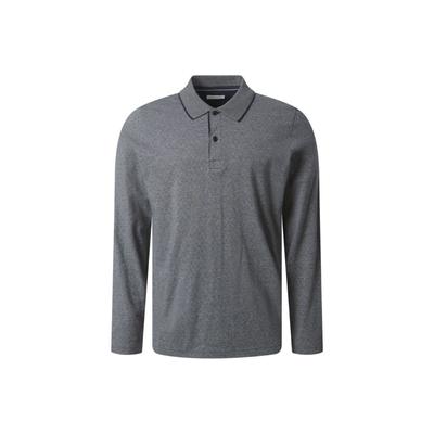 T-Shirt PIERRE CARDIN "Pierre Cardin Poloshirt", Herren, Gr. S, blau (salute), Obermaterial: 100% Baumwolle CO., uni, regular fit, Shirts T-Shirt, in Interlock-Qualität
