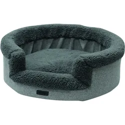 NOBBY Komfortbett oval JASIN Komfortbett oval JASIN grau 70 x 65 x 19 cm