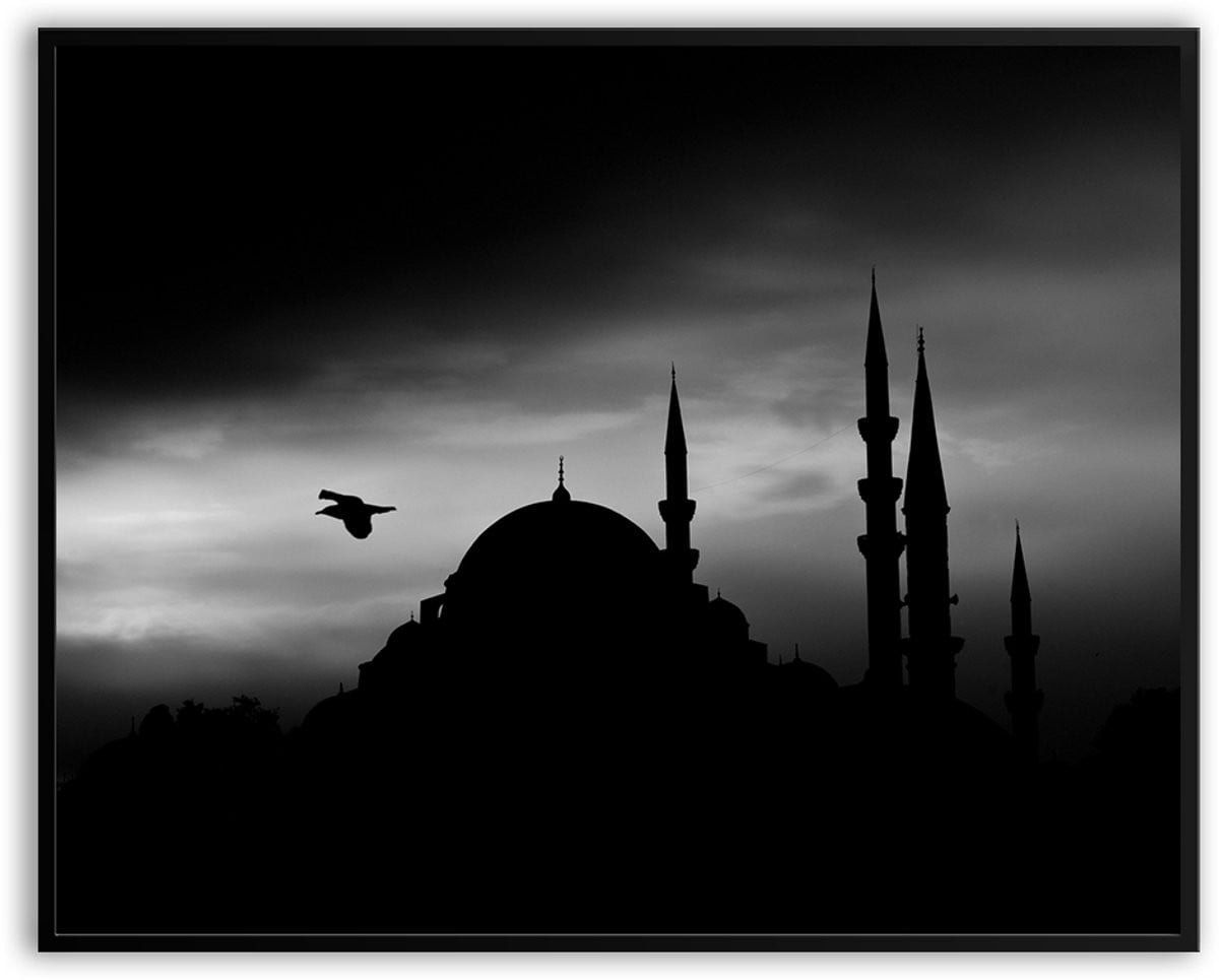 Islamitische Moskee Poster en Fotolijst voor Volwassenen, 40 x 50 cm