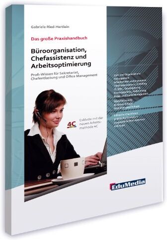 Gabriele Ried-Hertlein - Das große Praxishandbuch Büroorganisation, Chefassistenz und Arbeitsoptimierung: Profi-Wissen für Sekretariat, Chefentlastung und Office Management - Preis vom 15.10.2026 23:06:25 h