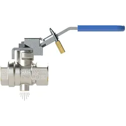Riegler, Schlauchanschluss + Schlauchverbinder, Sicherheitskugelhahn 26,44 mm Rp 3/4 ′′ Innen-/Innengewinde DN 20 mm