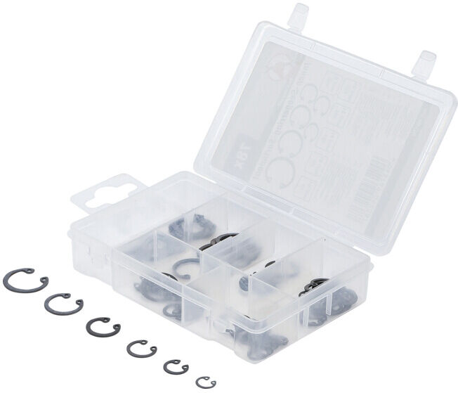 Assortiment de circlips intérieurs Ø 8 – 19 mm 78 pièces BGS Do it yourself (88170)