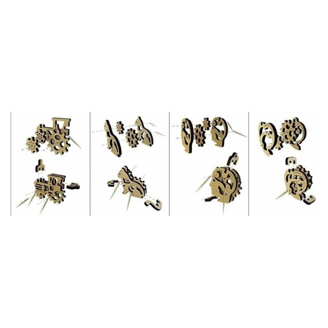 Ugears Tribiki X4 25pcs (fr-de-en-pol-es-ukr) (UTG0026)