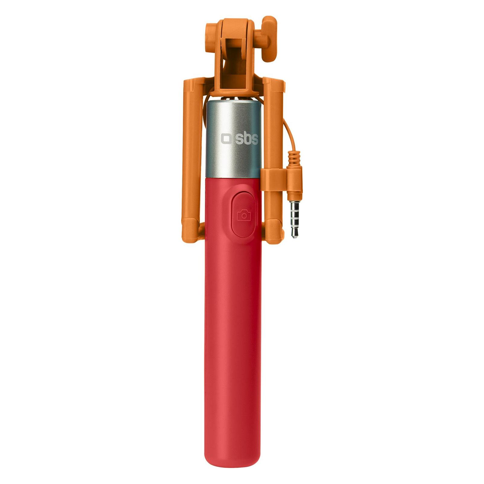 SBS Ausziehbarer Selfie-Stick mit Klinkenstecker-Kabel (TEPOPSELFIER)