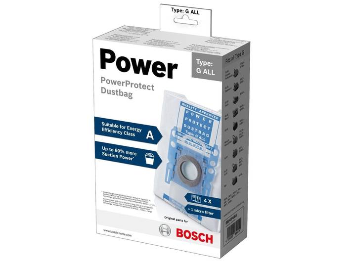 Sac aspirateur PowerProtect BBZ41FGALL - 4 sacs BOSCH
