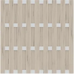 TraumGarten JUMBO WPC sand - Aluminium 179x179