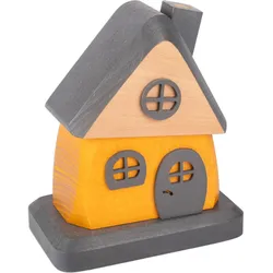 Holzwaren Egermann, Zubehör Raumduft, Räucherhäuser in leuchtenden Farben für Räucherkerzen