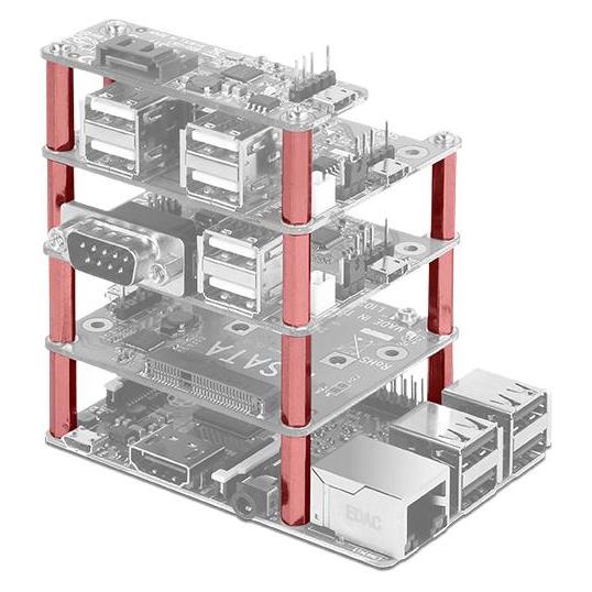 Delock Montageset für Raspberry, 10mm (18218)
