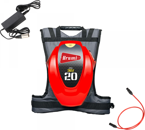 Brumi Backpack 36V - Gruppo di alimentazione per attrezzi elettrici - 36V/20Ah