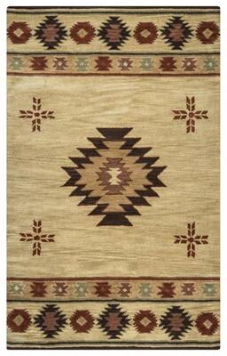 Alora Decor Ryder Southwestern Hand-tufted Wool Rug