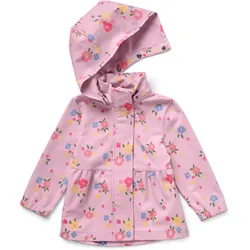 Tchibo - Kinder-Softshelljacke - Baby - Gr. 86/92 - rosa/geblümt