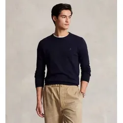 Polo Ralph Lauren für Herren. 710684957001 Schmal geschnittener Baumwolljersey navy (M), Lässig, Baumwolle, Klassisch, Marine