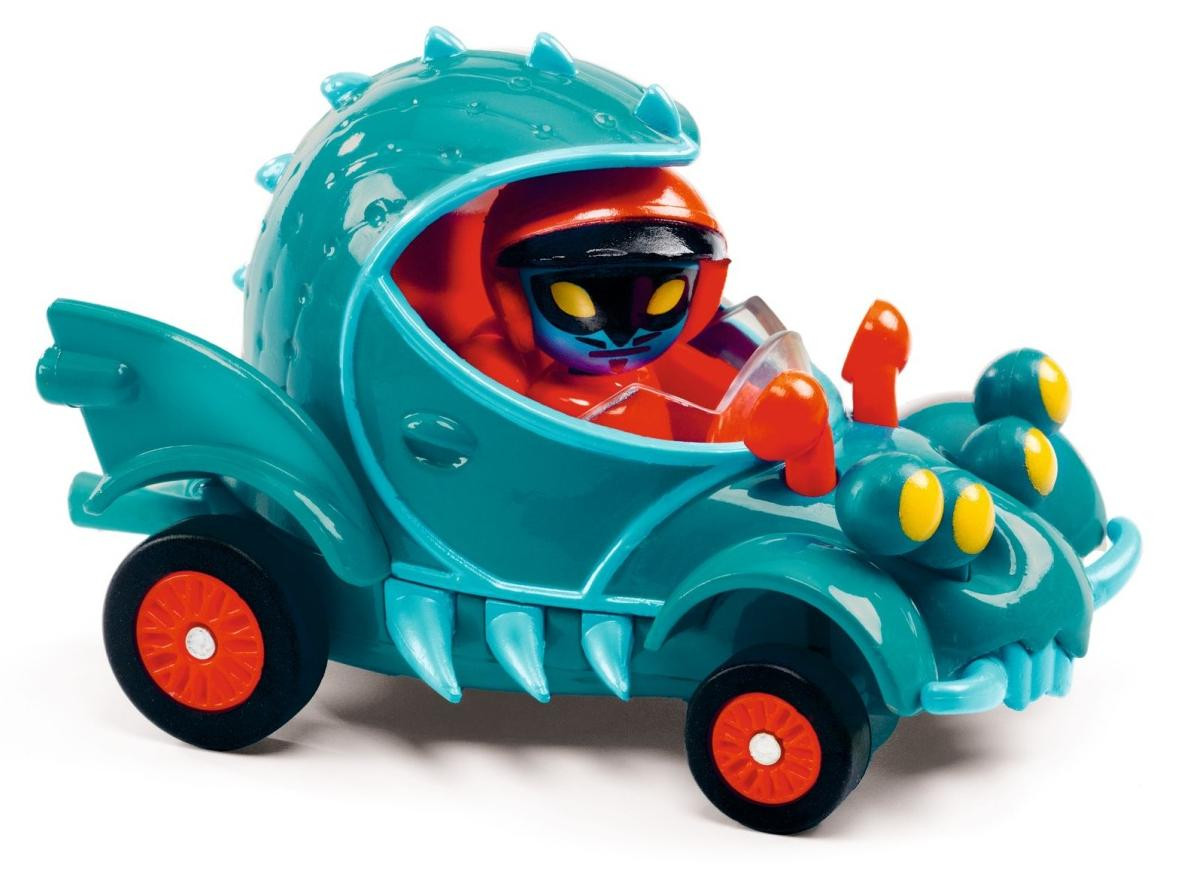 Djeco Raceauto Funny Beast Collectie Crazy Motors