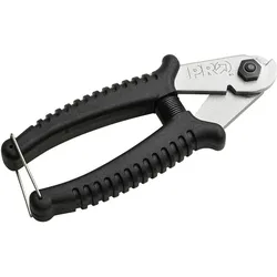PRO Bike Gear, Bolzenschneider + Seitenschneider, Kabelschneider Schwarz Inkl. Pin Für Kabelenden