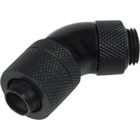 HF 13/10 Anschraubtülle 45° drehbar G1/4, Verbindung schwarz