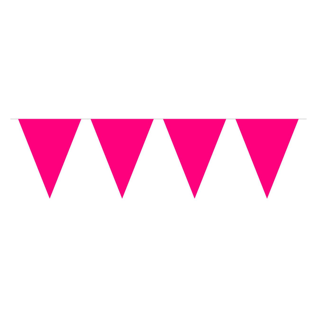 Folat Fuchsia Zeile Flags (1 Stk.) (22619)