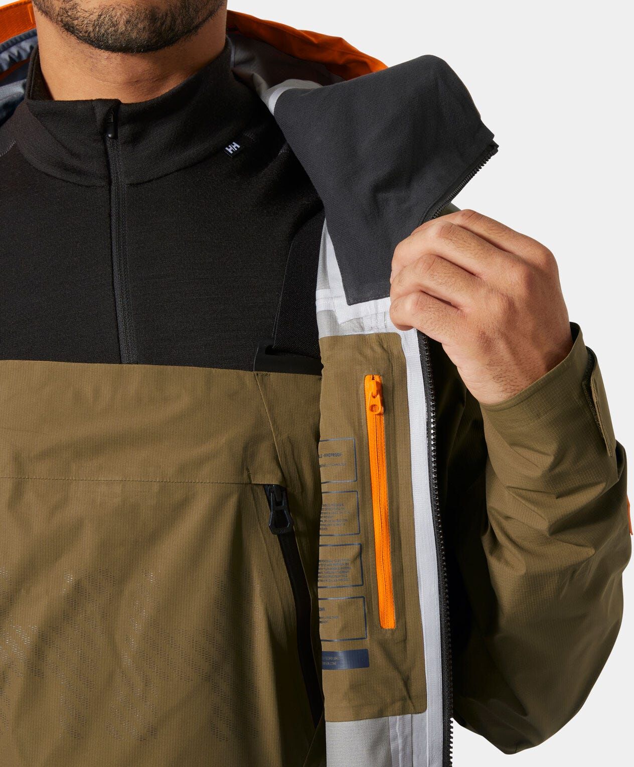 Helly Hansen Men's Ridge Infinity Shell Jacket 2.0 - Brown - S