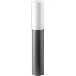 CMD Creative Metalldesign Outdoor Stehleuchte AQUA PAULO, IP44, zylindrisch, 60cm, E27, Edelstahl / Opalglas, gebürstet CMD-65